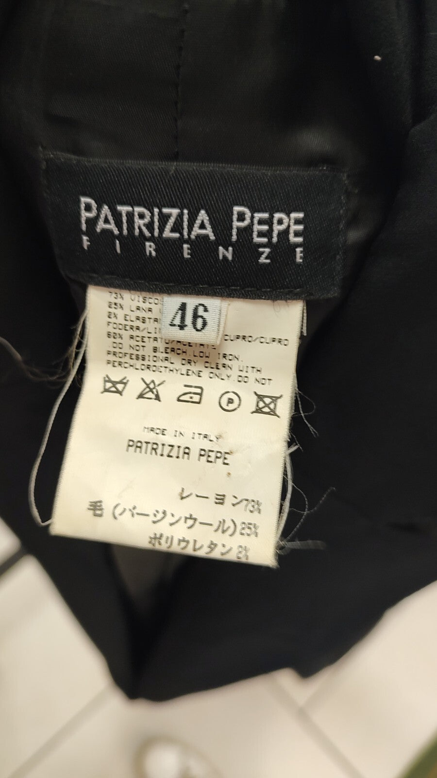 PATRIZIA PEPE GIACCA DONNA Tg 46 WOMAN CASUAL VINTAGE JACKET LANA