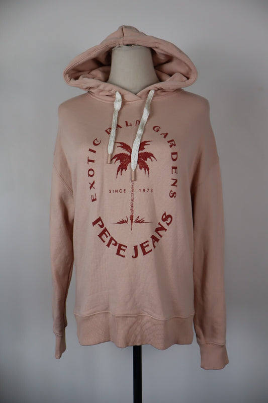 PATRIZIA PEPE JEANS FELPA DONNA Tg XS WOMEN CASUAL VINTAGE SPORT SWEATSHIRT