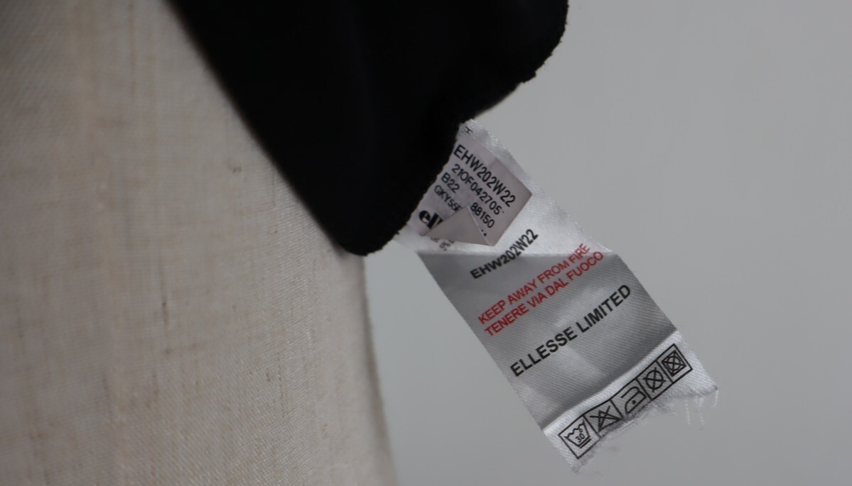 ELLESSE MAGLIA DONNA TG XS WOMAN CASUAL VINTAGE T-SHIRT COTONE COTTON LOGO