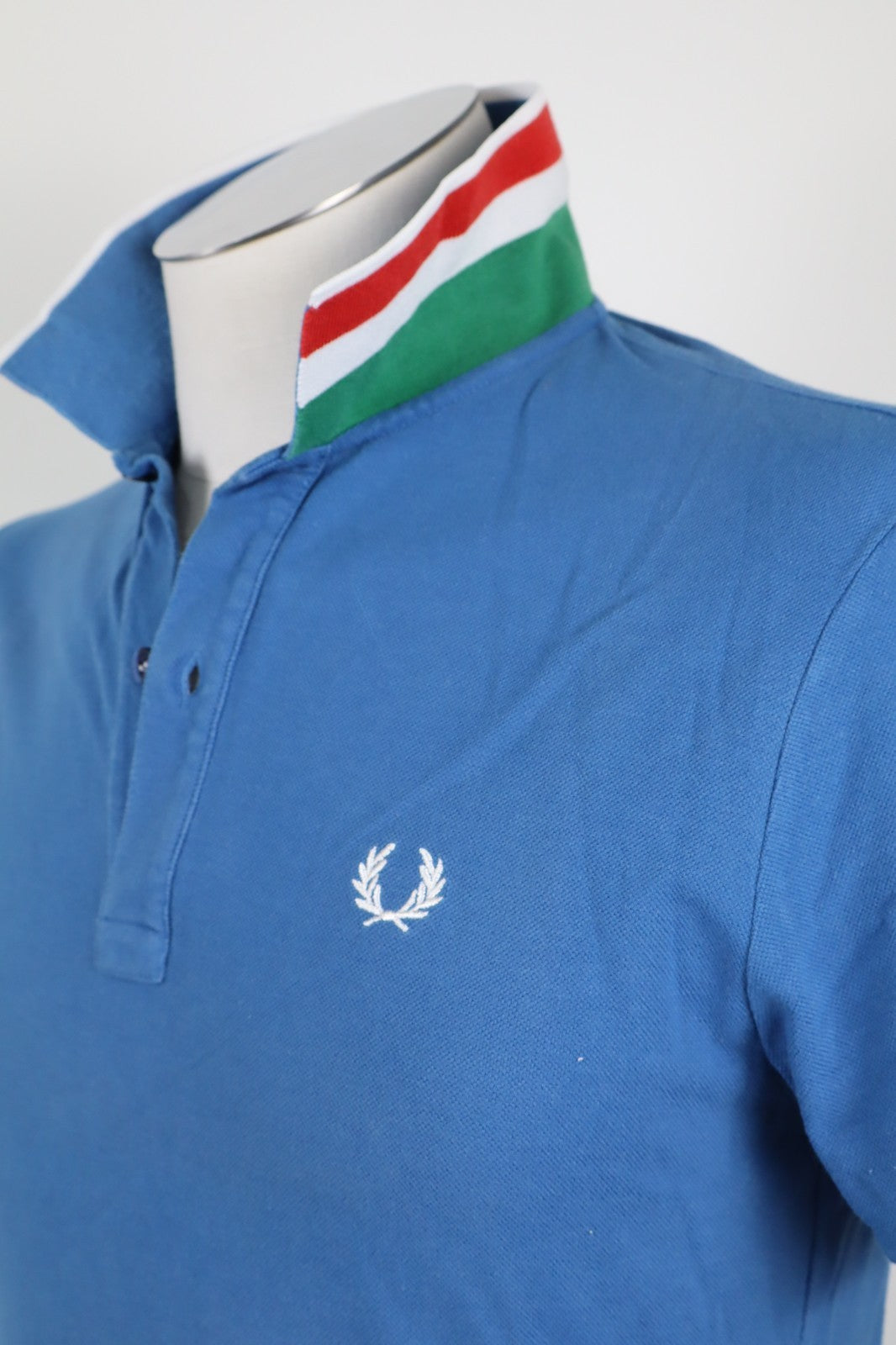 FRED PERRY SLIM POLO MAGLIA UOMO COTONE TG S MAN COTTON T-SHIRT CASUAL VINTAGE
