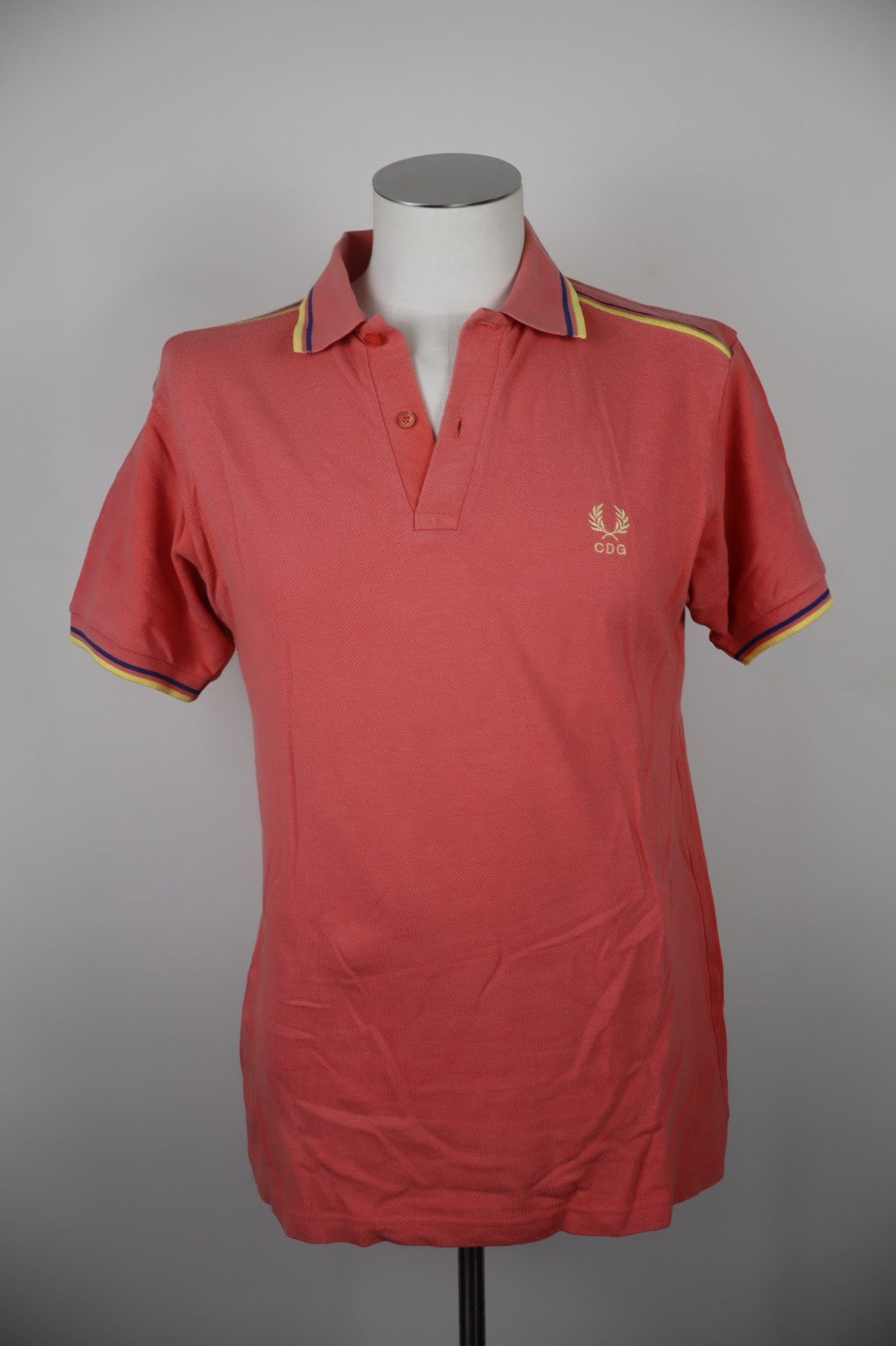 FRED PERRY CDG POLO MAGLIA UOMO COTONE S MAN COTTON T-SHIRT CASUAL VINTAGE LOGO
