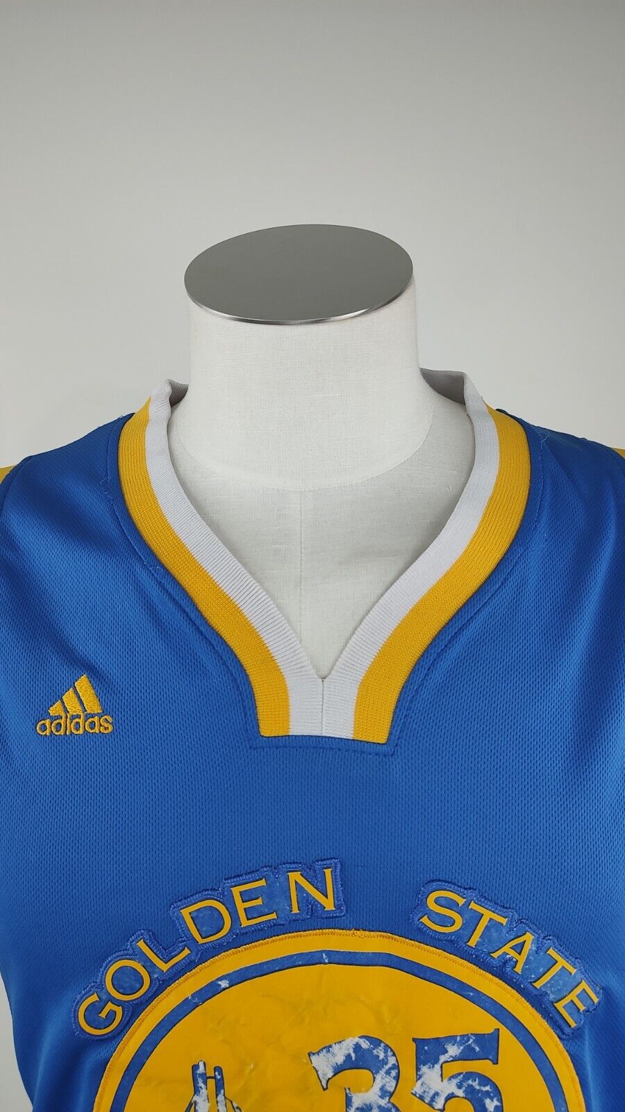 ADIDAS GOLDEN STATE WARRIORS KEVIN DURANT 15 BASKET UOMO TG S SPORT VINTAGE +2