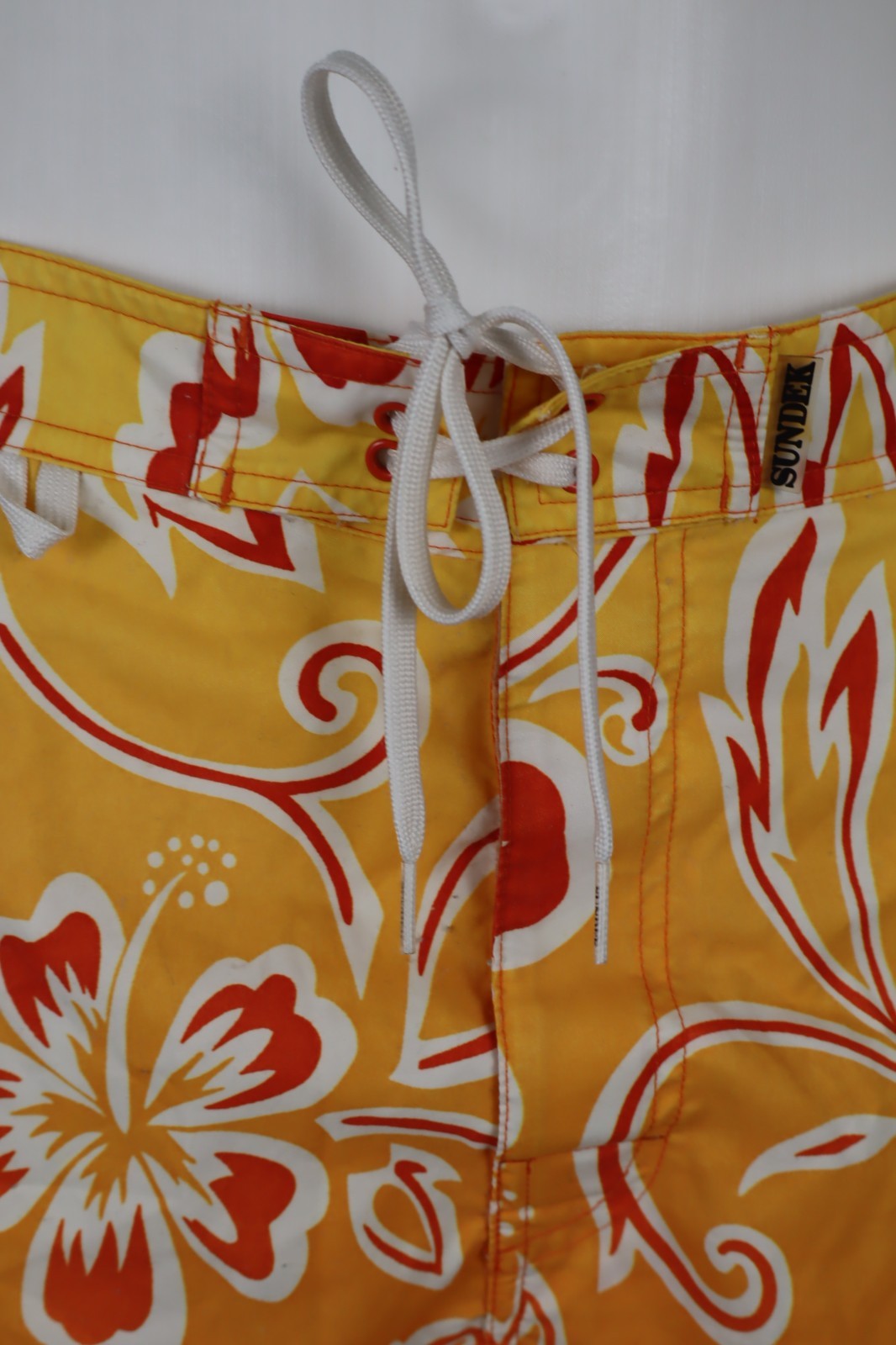 SUNDEK COSTUME PANTALONCINO MARE UOMO TG 32 MAN SWIMSUIT VINTAGE CASUAL SURF