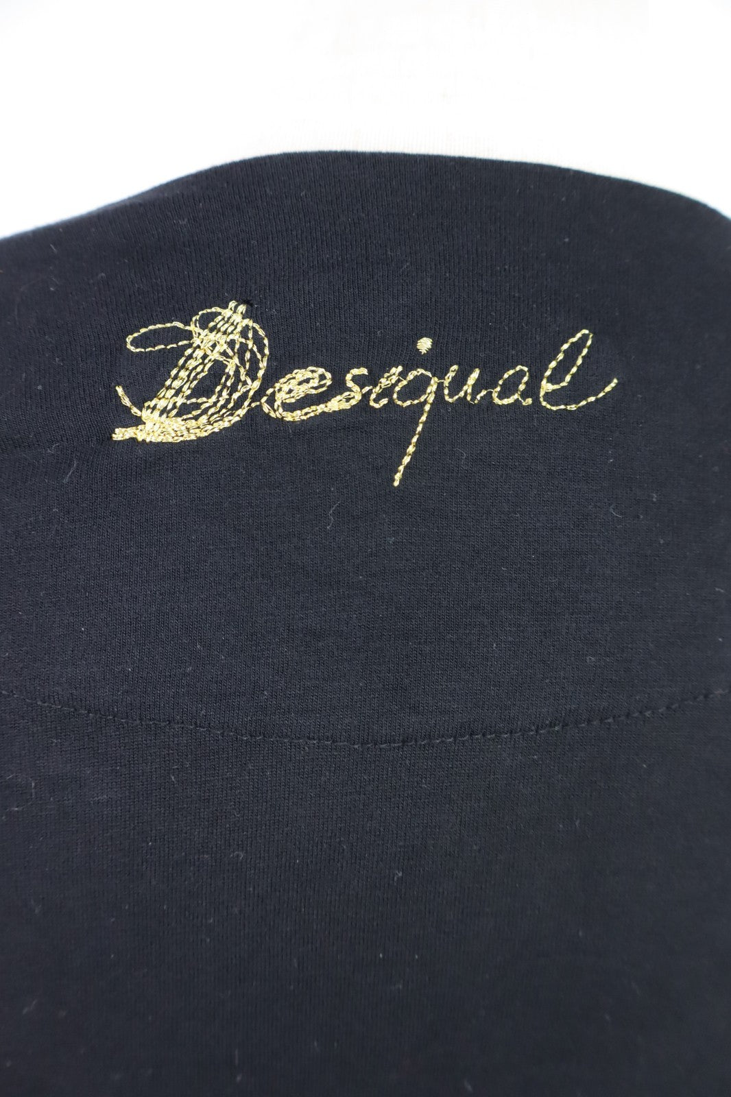 DESIGUAL MAGLIA DONNA TG. S WOMAN CASUAL VINTAGE T-SHIRT TOP VISCOSA