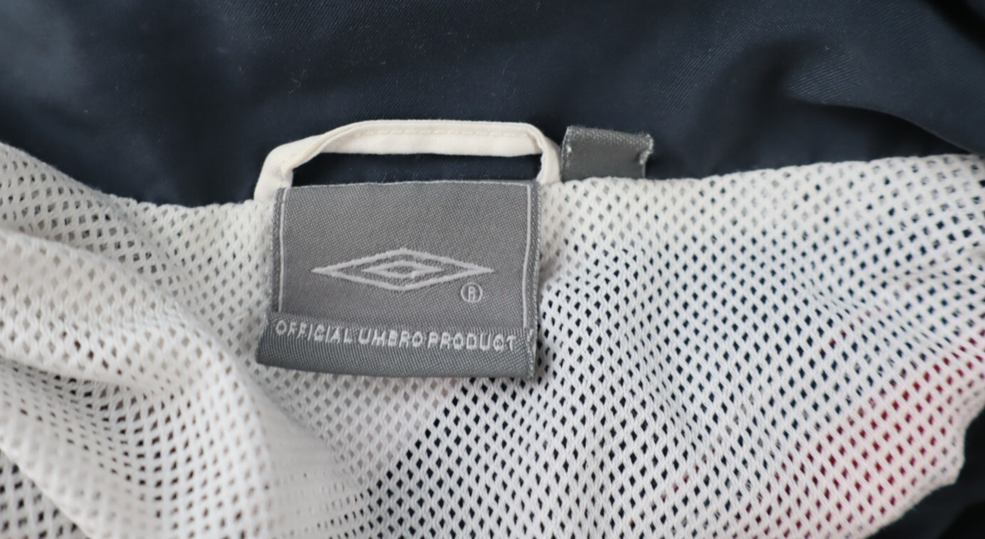 UMBRO  GIACCA SPORT CALCIO  UOMO Tg M MAN VINTAGE SOCCER JACKET