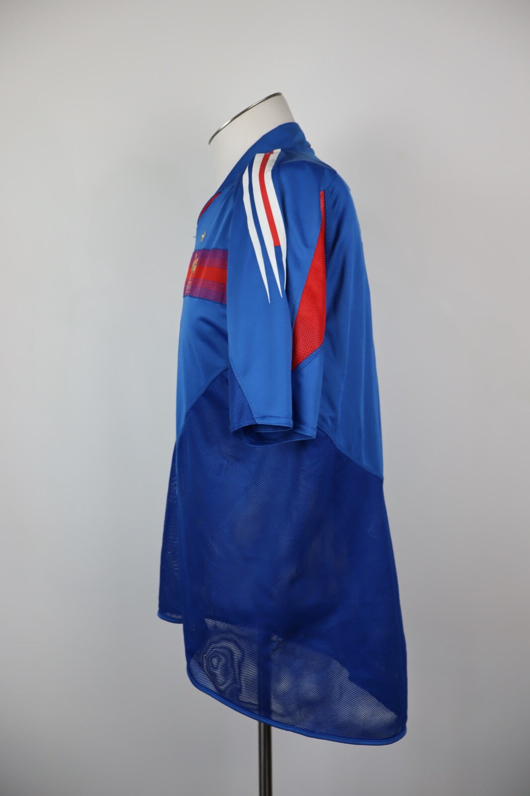 ADIDAS FRANCIA N 10 ZIDANE MAGLIA CALCIO UOMO Tg 0 SOCCER JERSEY TRIKOT 03/04