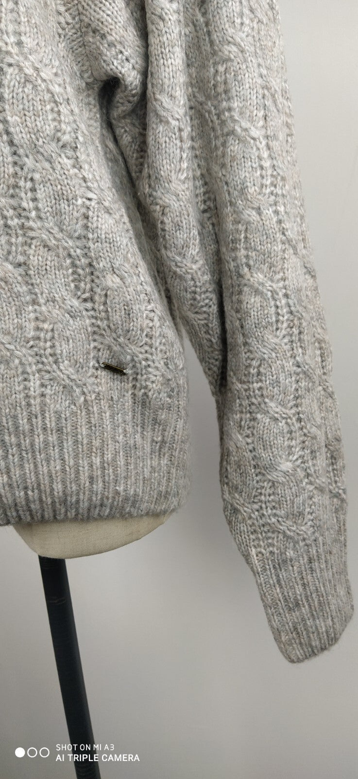 PEPE JEANS MAGLIONE ACRILICO DONNA Tg. L WOMAN CASUAL SWEATER VINTAGE