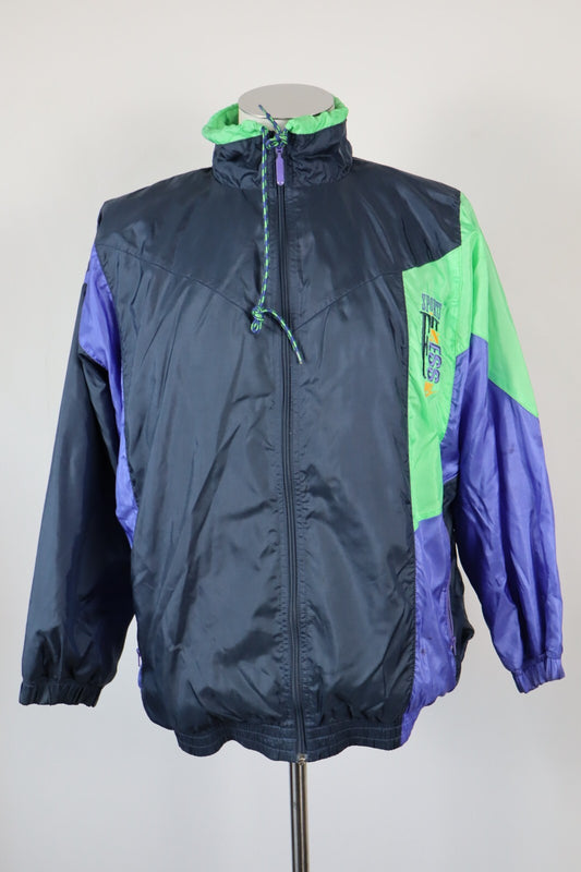NIKE FITNESS GIACCA SPORTIVA UOMO TG L MAN SPORT VINTAGE CASUAL JACKET