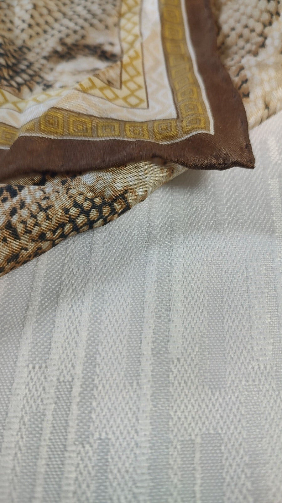 FOULARD 100% SILK SETA SCARVES SCARF SQUARE MADE IN ITALY