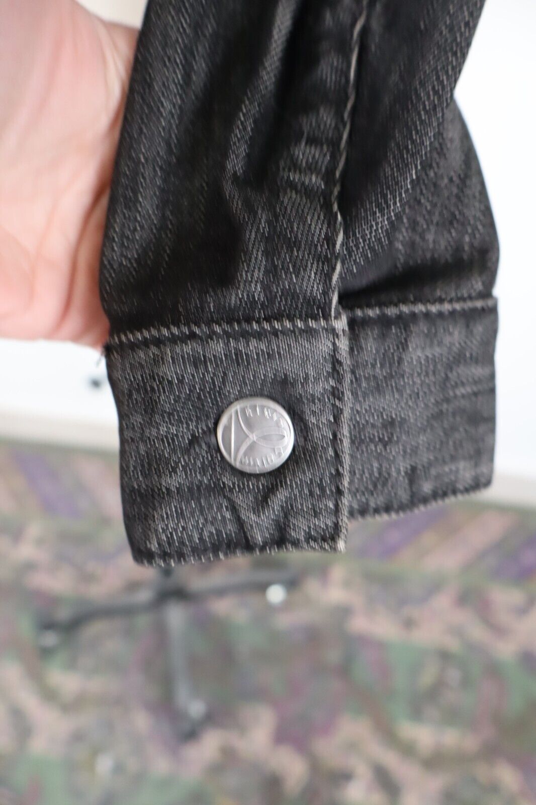 CALVIN KLEIN GIUBBINO JEANS DENIM DONNA Tg L WOMEN CASUAL VINTAGE JACKET