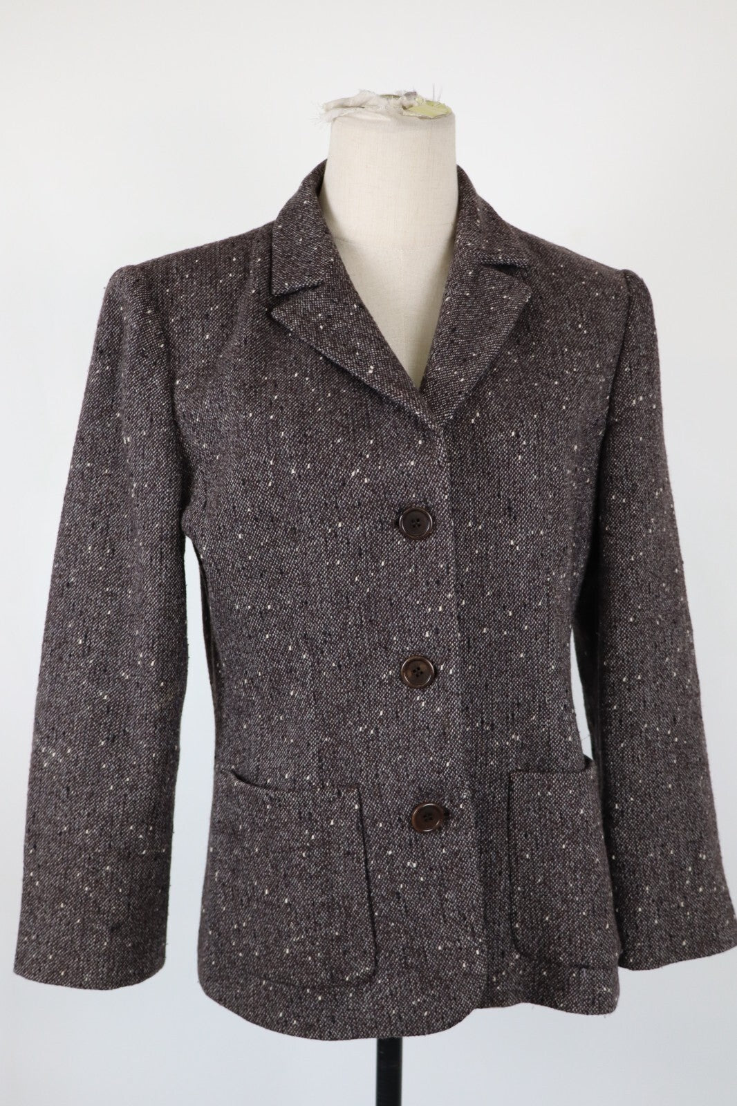 MAX & CO GIACCA BLAZER DONNA Tg 42 WOMAN VINTAGE JACKET WOOL LANA