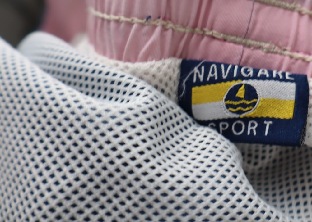 NAVIGARE COSTUME PANTALONCINO MARE UOMO TG 3XL MEN SWIMSUIT VINTAGE CASUAL