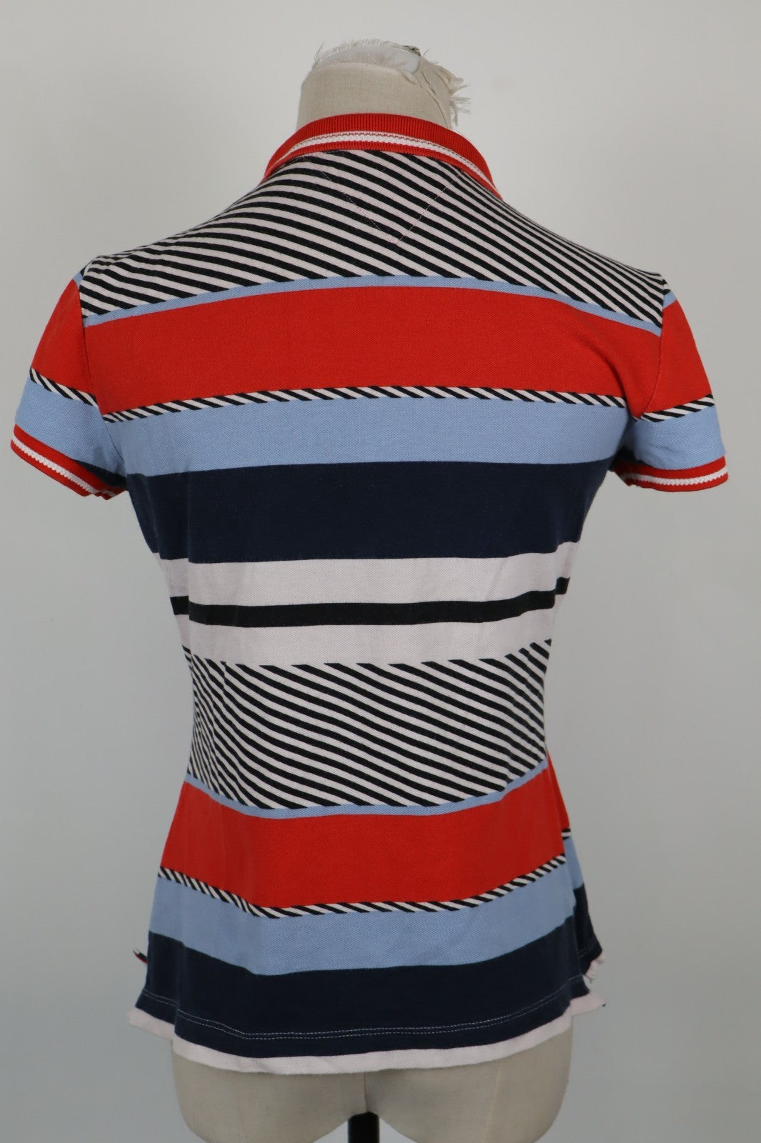 TOMMY HILFIGER MAGLIA POLO DONNA TG M WOMAN CASUAL VINTAGE TOP T-SHIRT