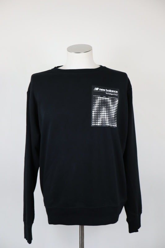 NEW BALANCE FELPA MAGLIA UOMO Tg M MAN CASUAL VINTAGE SWEATSHIRT CASUAL