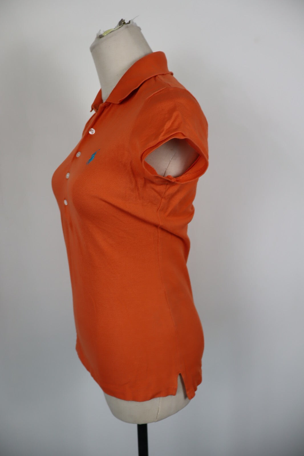 RALPH LAUREN POLO MAGLIA T-SHIRT DONNA COTONE TG S WOMAN CASUAL VINTAGE