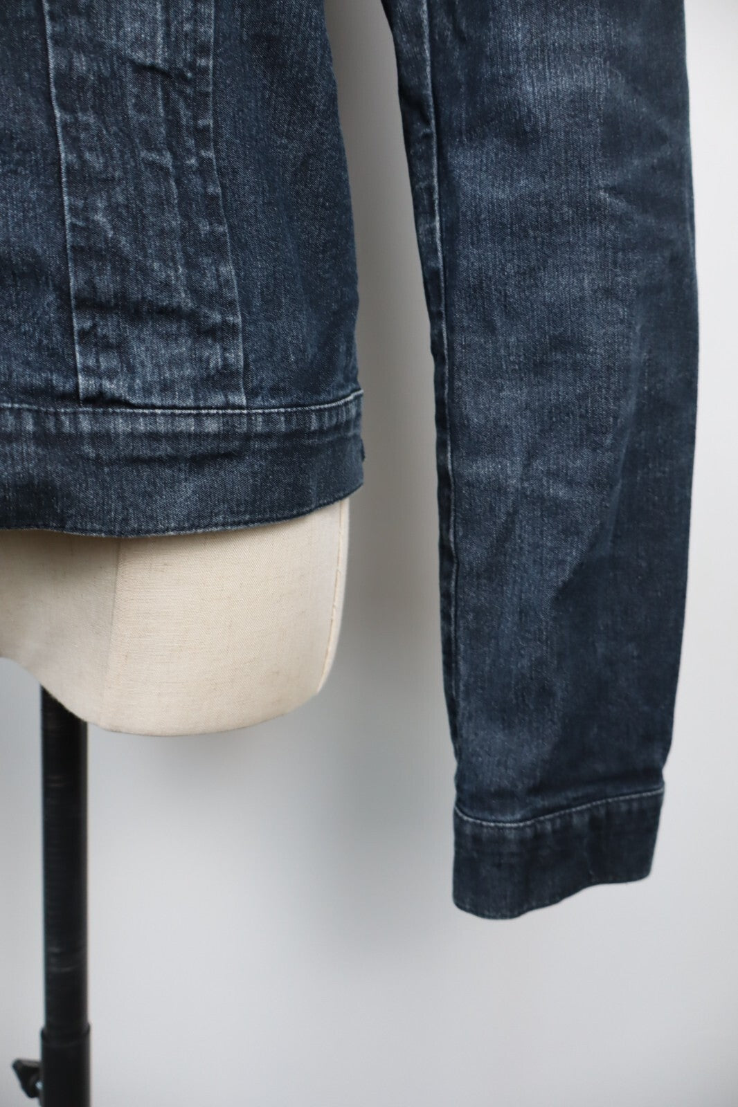 GUESS GIUBBINO JEANS DENIM DONNA Tg M WOMAN CASUAL VINTAGE JACKET COTONE COTTON