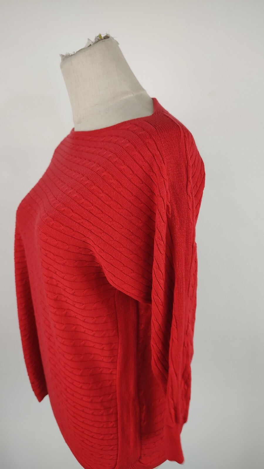 RALPH LAUREN MAGLIONE SETA DONNA TG L WOMAN CASUAL SWEATER ITALY VINTAGE
