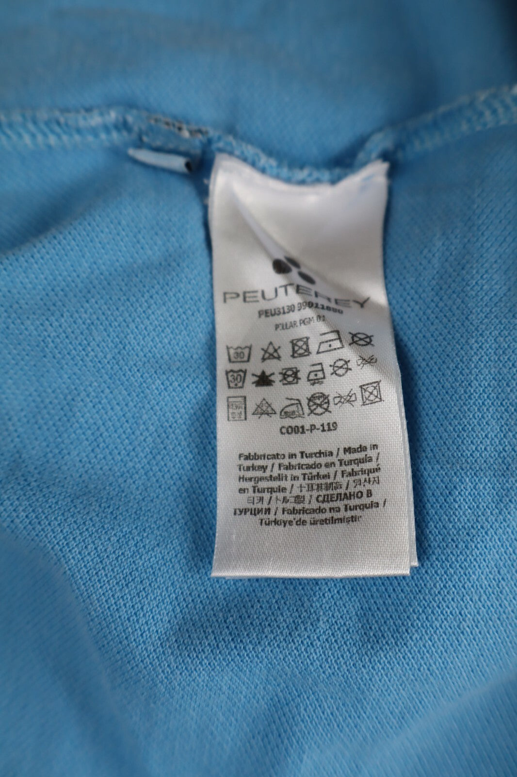 PEUTEREY MAGLIA UOMO COTONE TG. XL MAN COTTON POLO SHIRT CASUAL VINTAGE