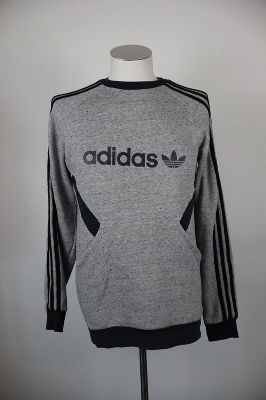 ADIDAS FELPA MAGLIA RGAZZO Tg 16 ANNI BOY SPORT MAN SWEATSHIRT VINTAGE COTONE