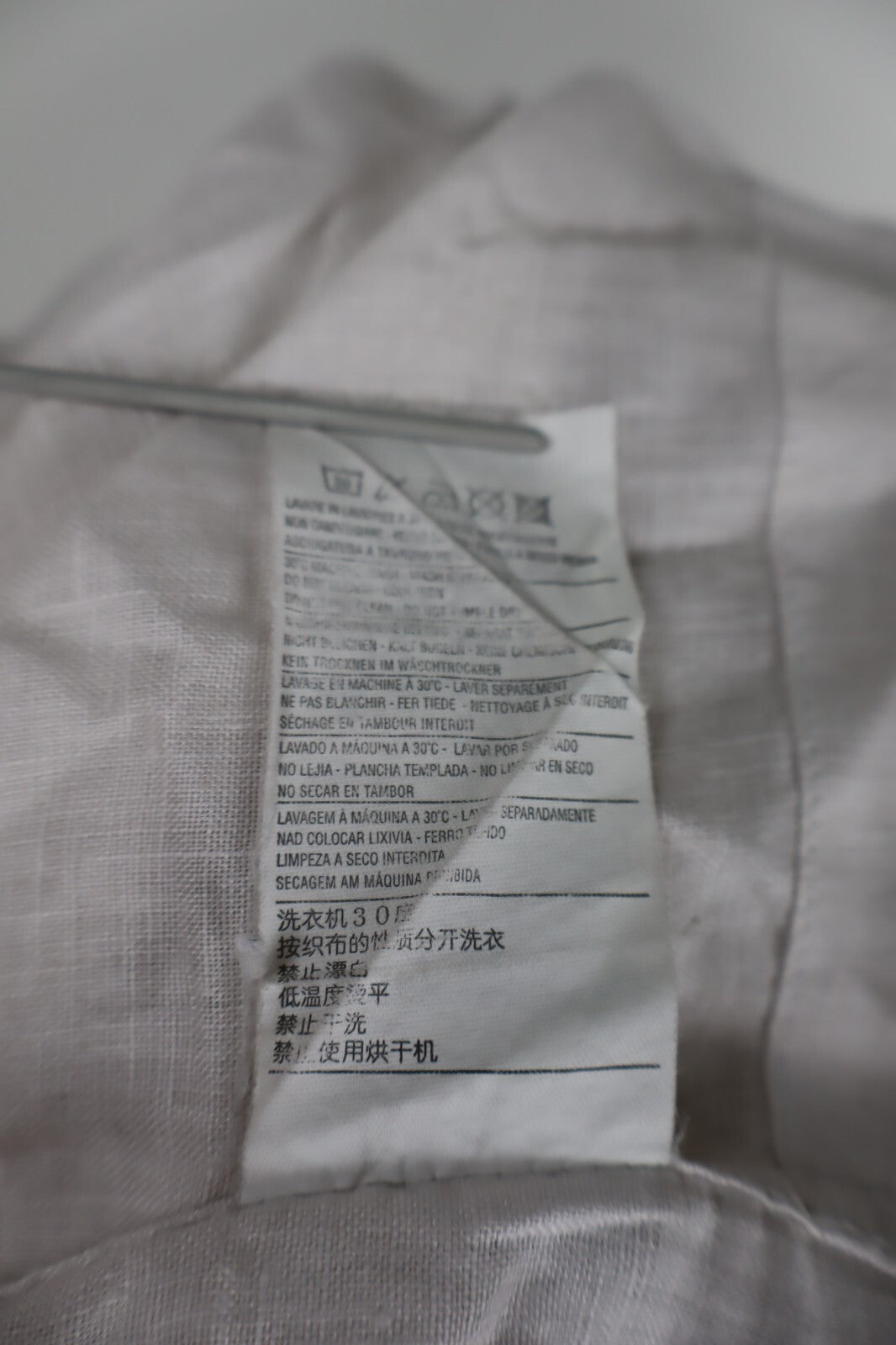 CERRUTI 1881 UOMO MAN CAMICIA SHIRT TG. XL LINO LINEN CASUAL VINTAGE