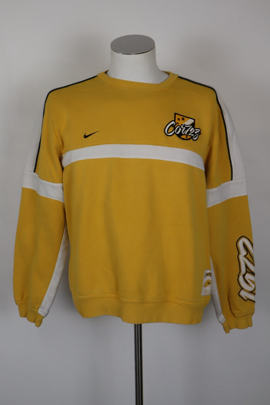 NIKE COR72Z FELPA UOMO Tg M MAN CASUAL JACKET VINTAGE  SWEATSHIRT COTONE
