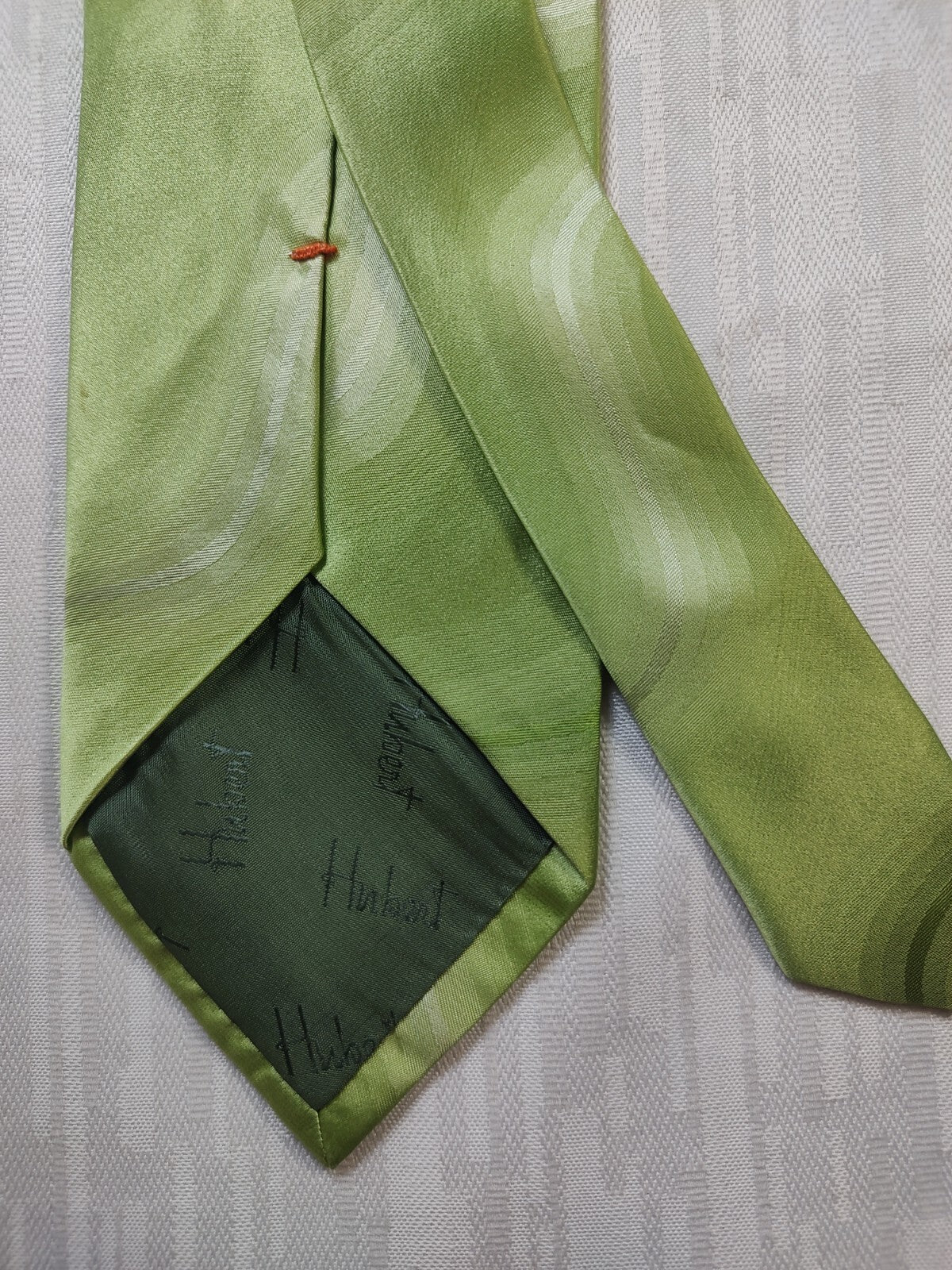 HUBERT 100% SILK TIE SETA CRAVATTA NECKTIE MADE IN ITALIA CLASSIC