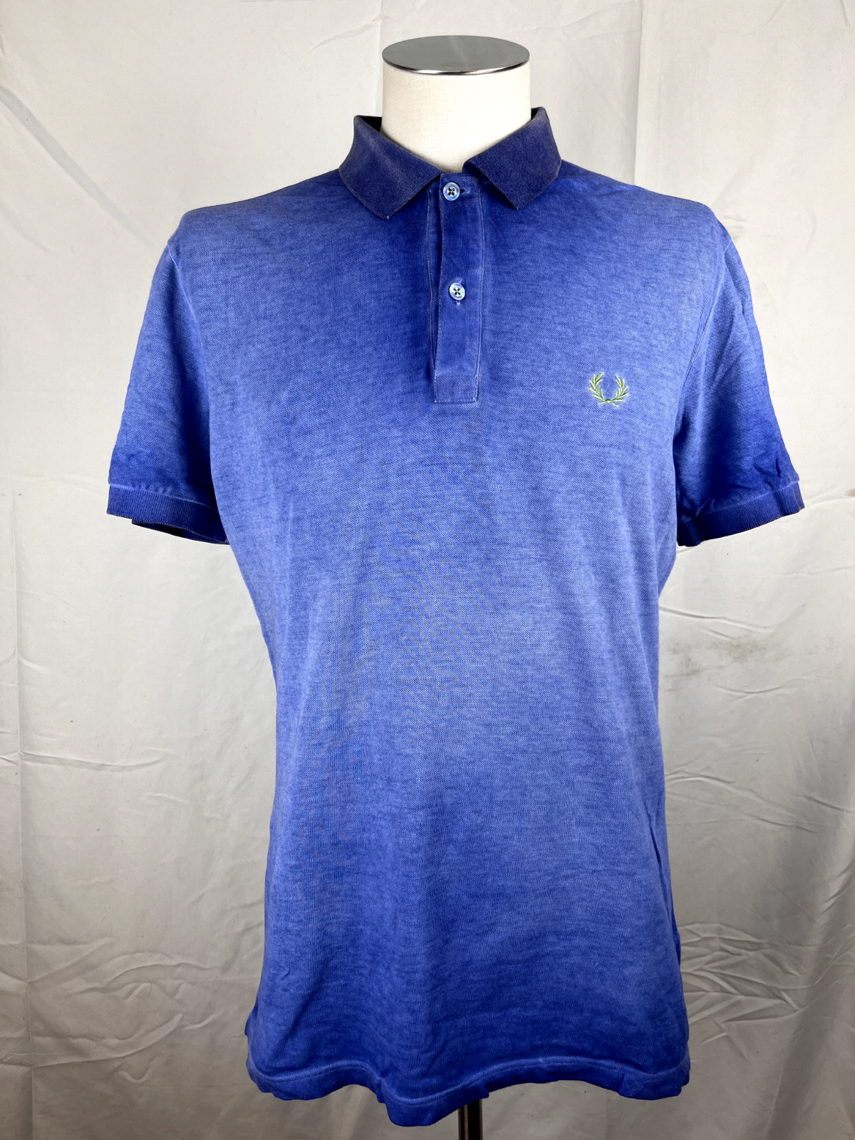 FRED PERRY POLO MAGLIA UOMO COTONE Tg. L MAN COTTON T-SHIRT CASUAL VINTAGE