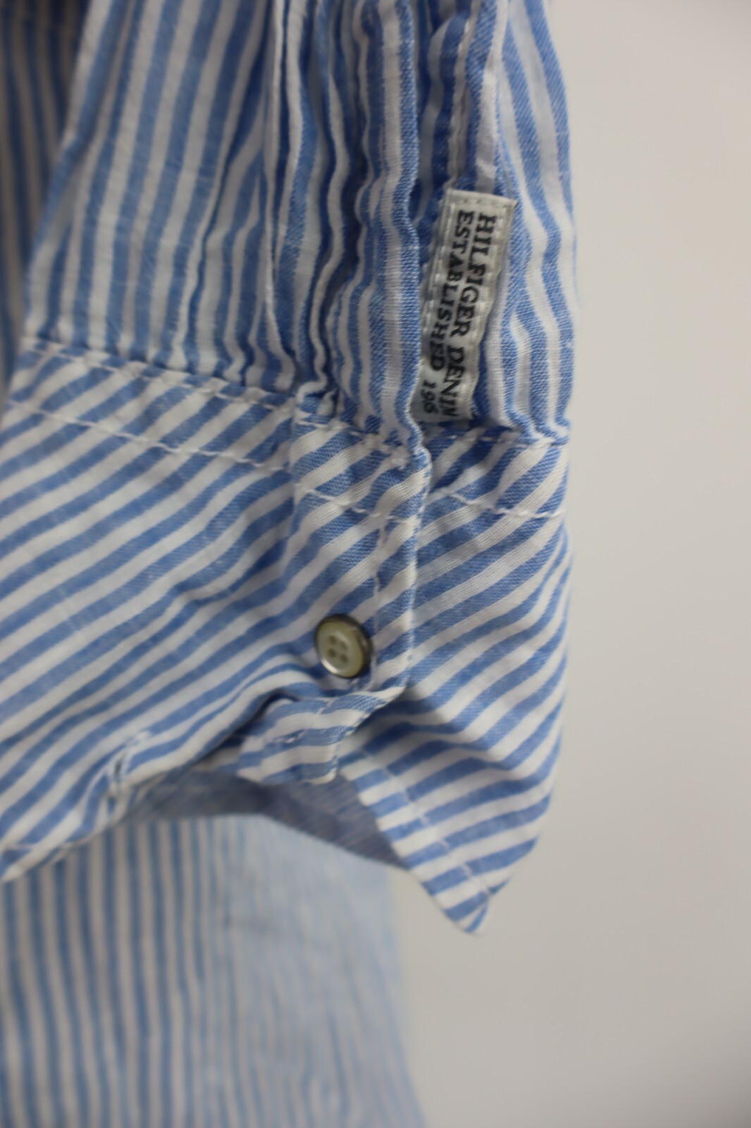 TOMMY HILFIGER CAMICIA DONNA TG. M WOMAN SHIRT CASUAL VINTAGE