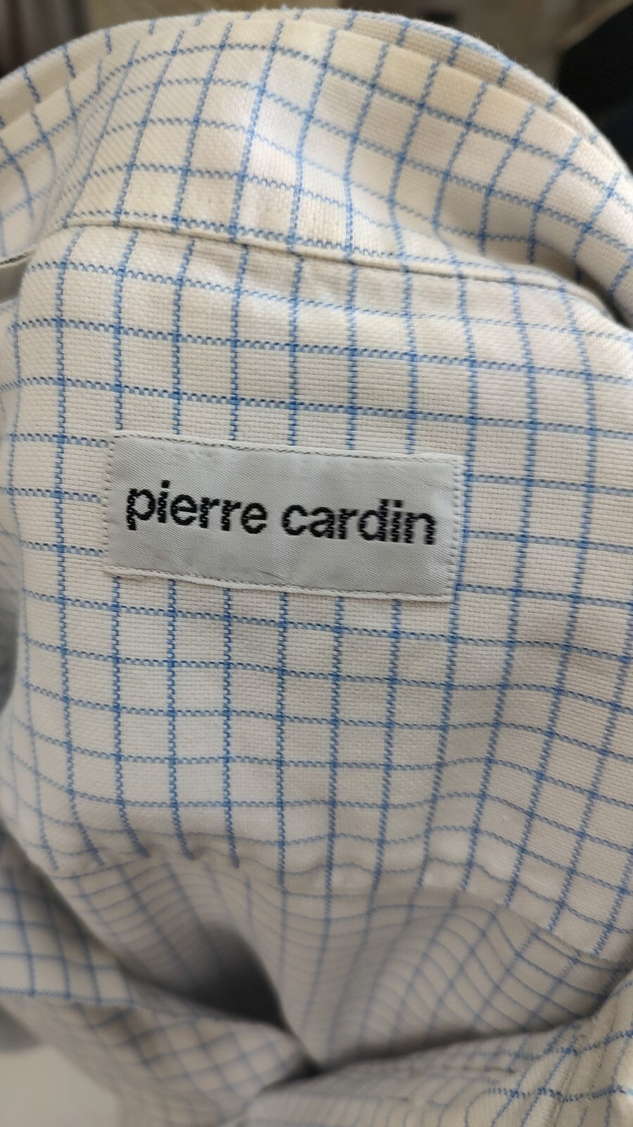 PIERRE CARDIN CAMICIA UOMO TG. 40 MAN CASUAL VINTAGE SHIRT COTONE