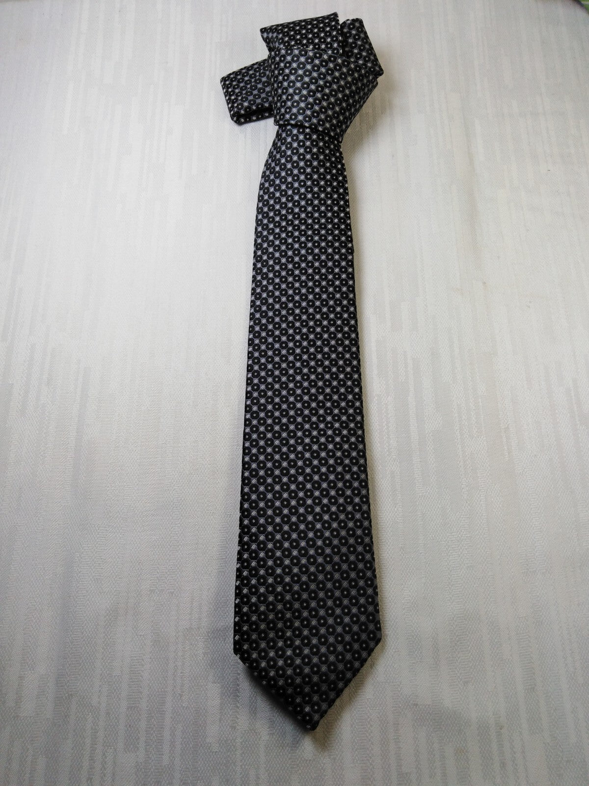 NAZARENO GABRIELLI 100% SILK TIE SETA CRAVATTA NECKTIE MADE IN ITALY SELF TIPPED