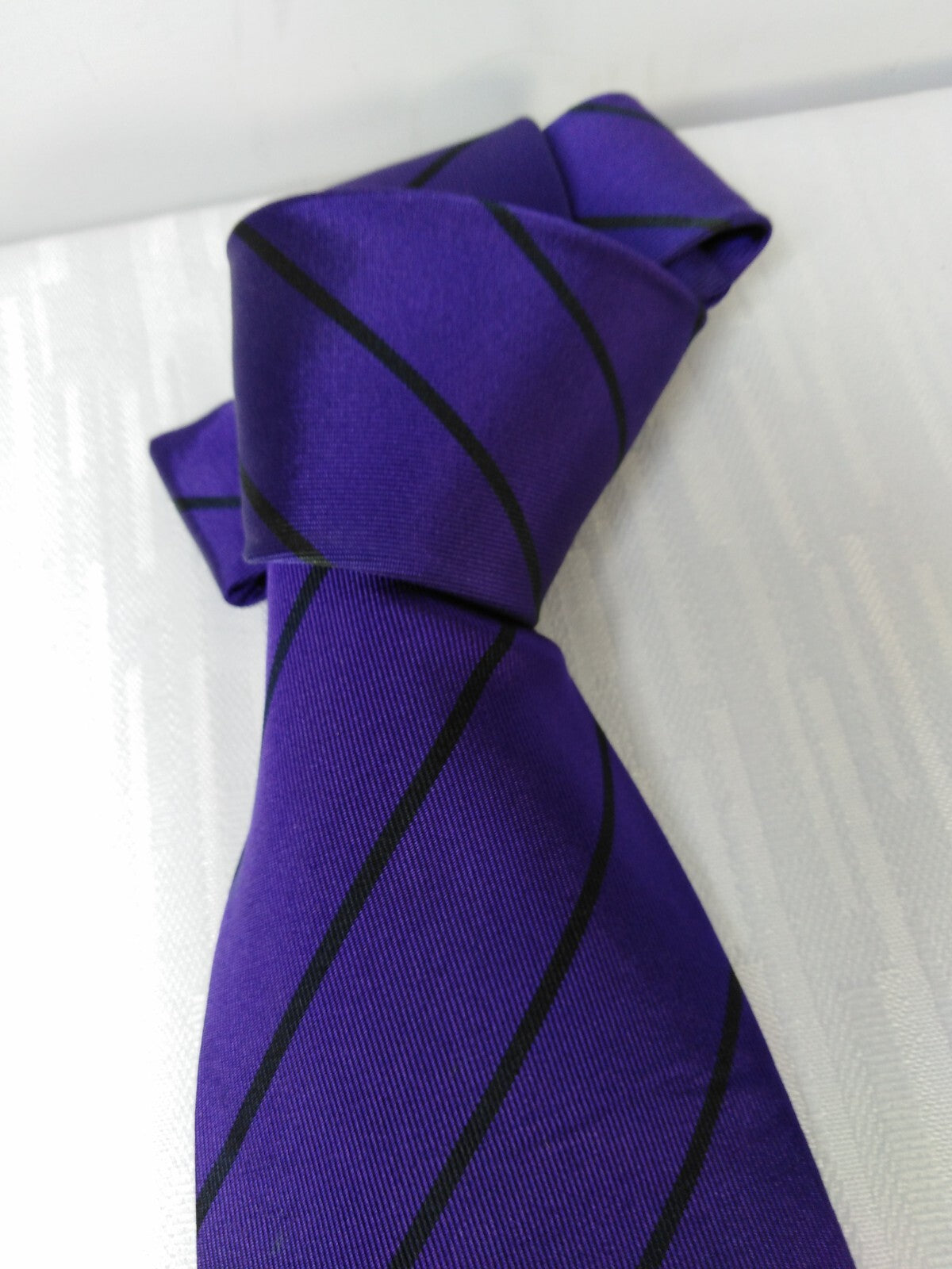 PICARDI NAPOLI 100% SETA SILK TIE CRAVATTA NECKTIE VINTAGE ITALY SELF TIPPED