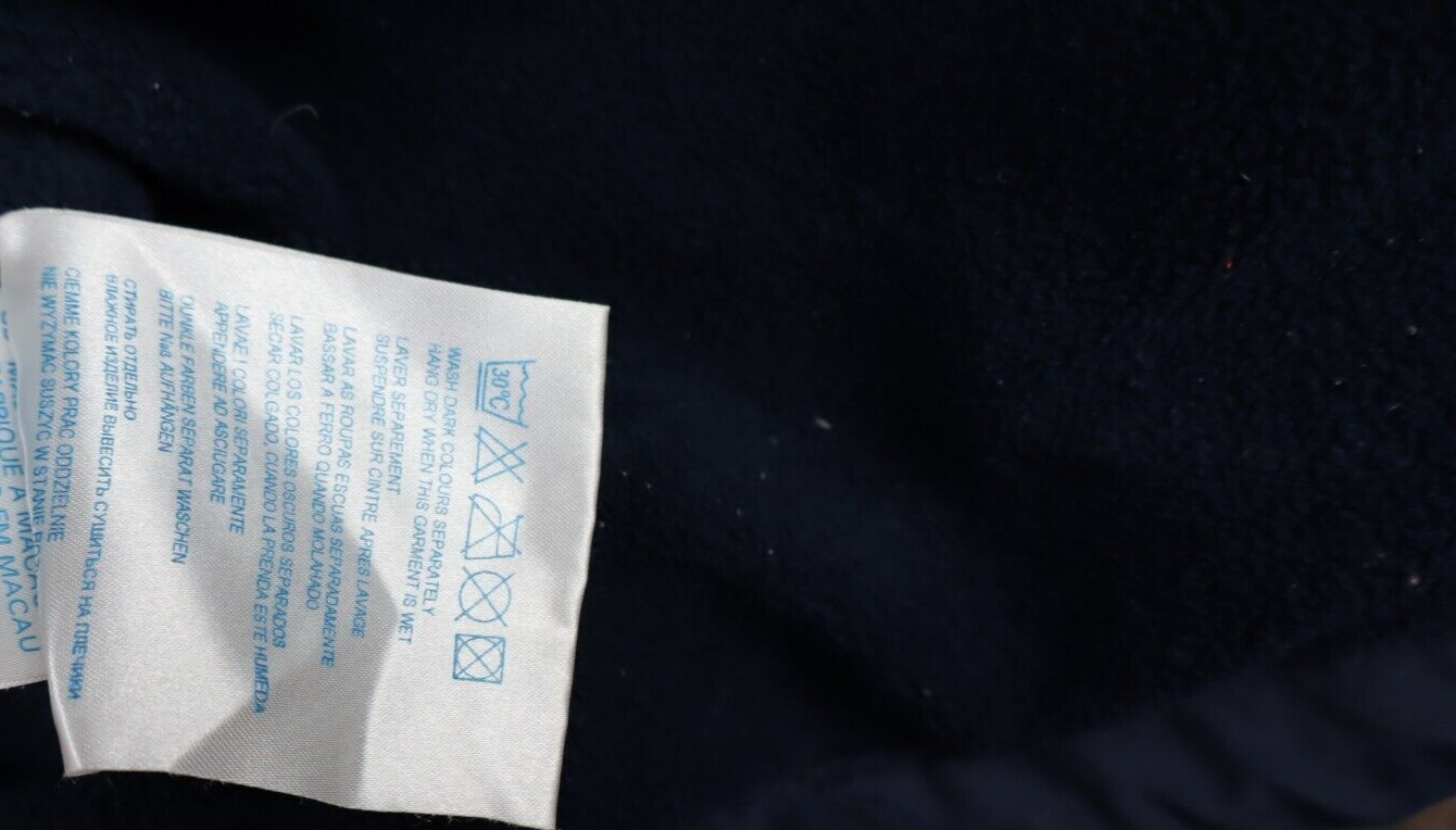 REEBOK GIUBBINO FELPATO GIACCA UOMO Tg. S MAN VINTAGE CASUAL JACKET