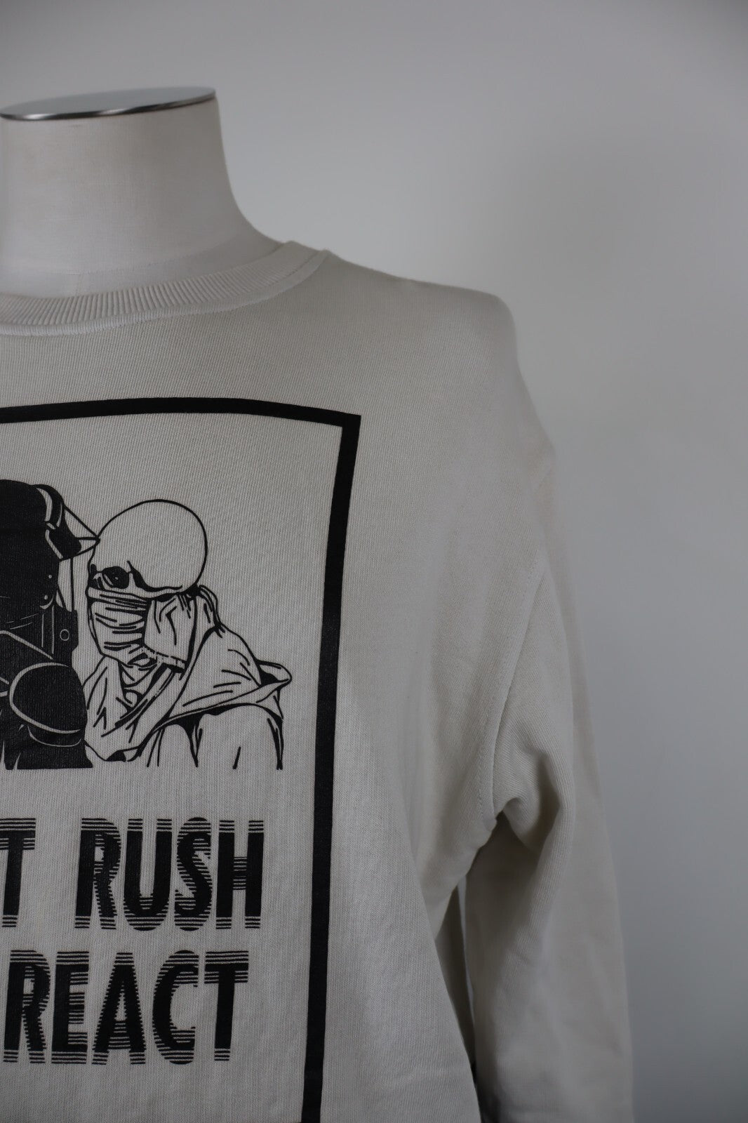 BUT NOT FELPA MAGLIA COTONE UOMO Tg L MAN COTTON JACKET SWEATSHIRT VINTAGE