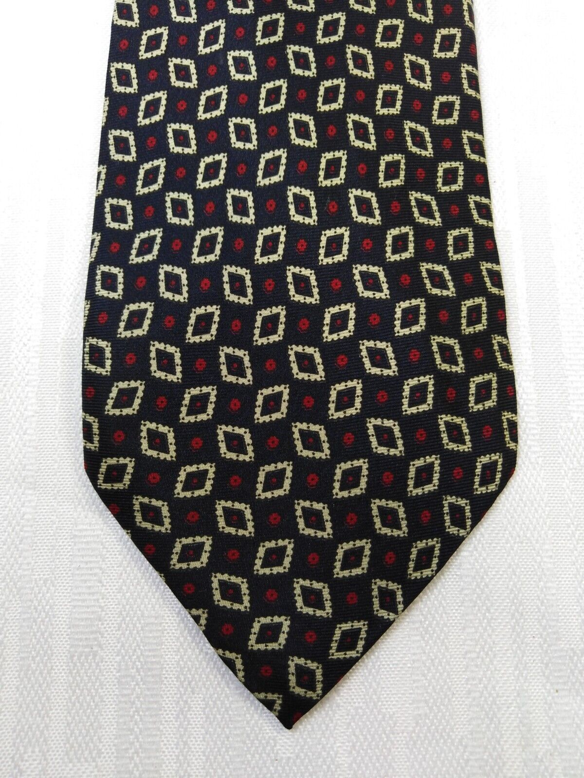 ROXY ROMA 100% SILK TIE SETA CRAVATTA NECKTIE MADE IN ITALY