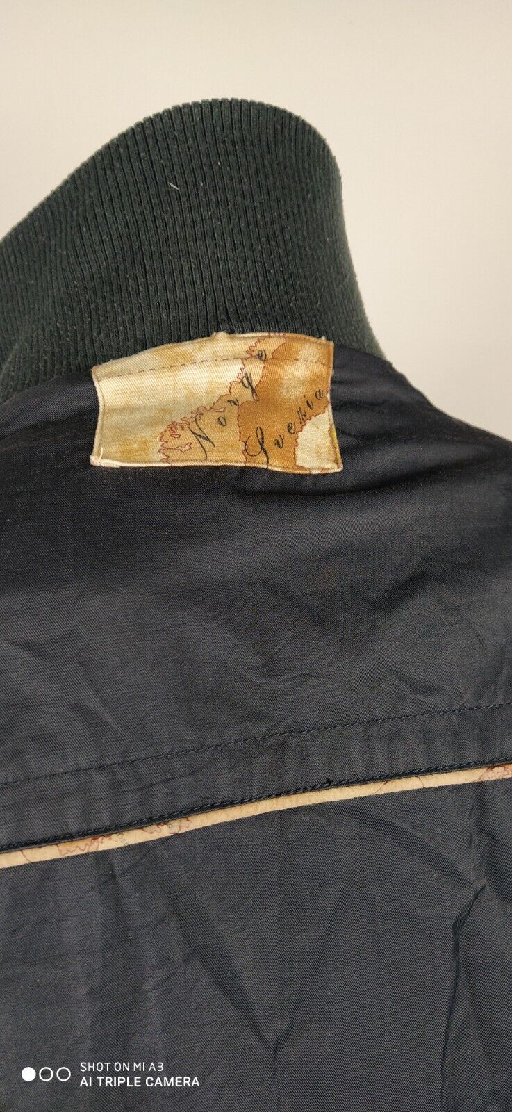 ALVIERO MARTINI I CLASSE GIUBBINO LEGGERO UOMO Tg 52 MAN CASUAL JACKET VINTAGE