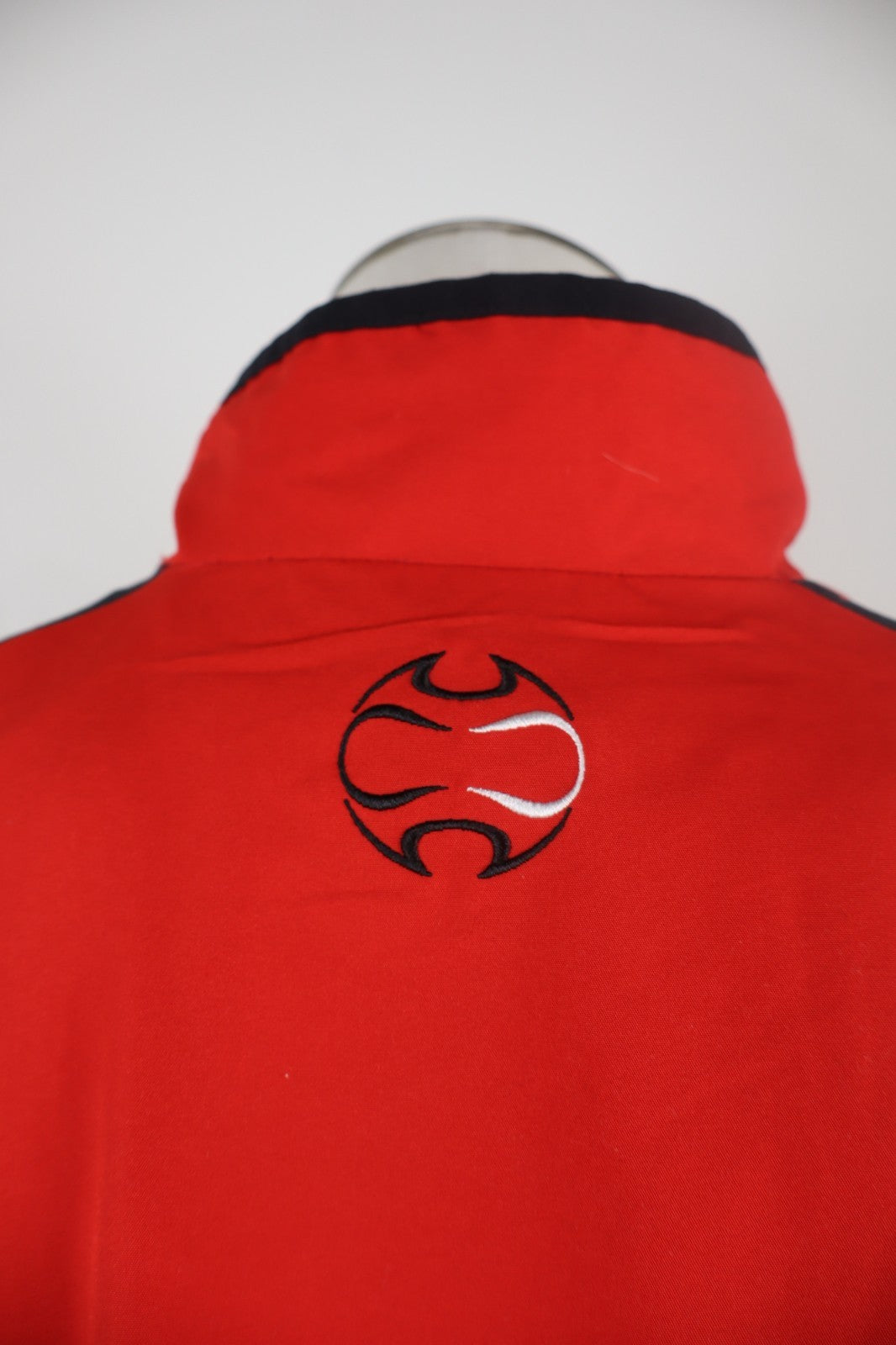 ADIDAS MILAN GIACCA SPORT CALCIO UOMO Tg 5 MAN VINTAGE JACKET SOCCER CERNIERA