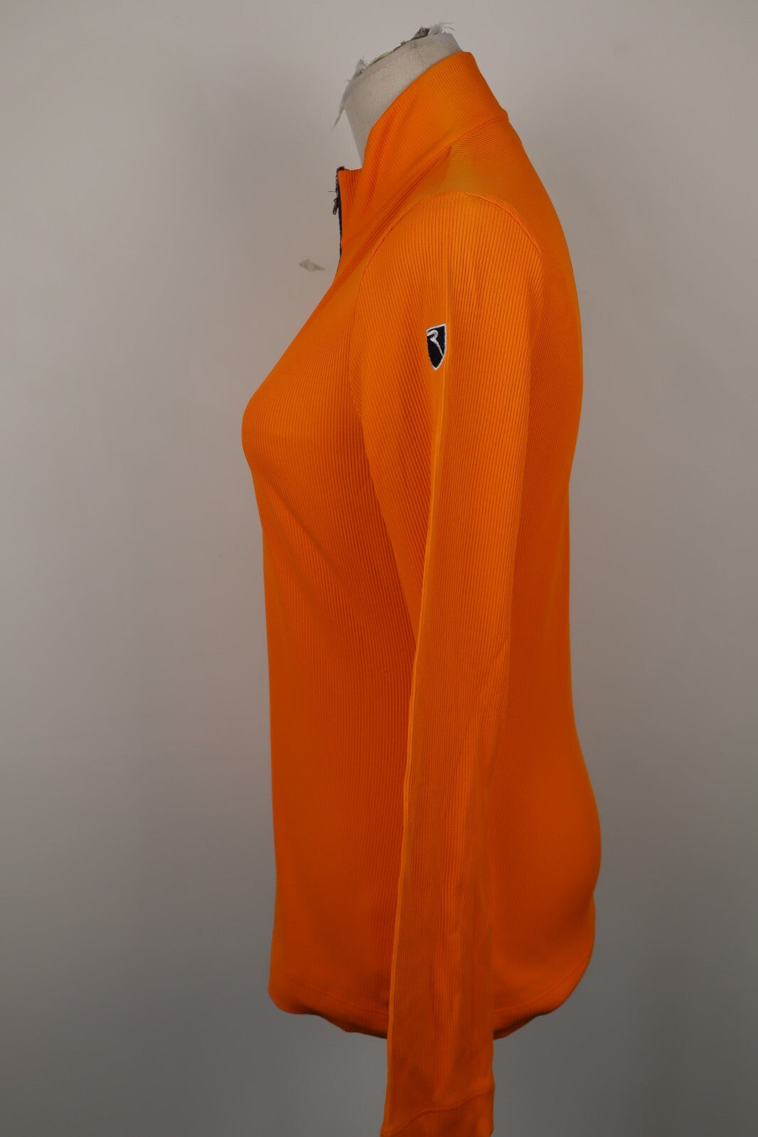 CHERVO' SPORTS FELPA CON ZIP DONNA Tg S WOMAN CASUAL VINTAGE SPORT SWEATSHIRT