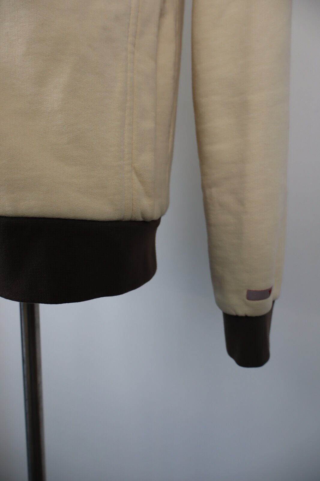 DAINESE FELPA ZIP JACKET UOMO Tg S SPORT MAN SWEATSHIRT CASUAL COTONE PELLE
