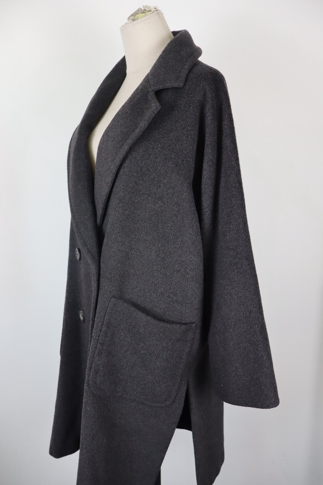MAX MARA CAPPOTTO LANA GIACCA DONNA TG 40 WOMAN COAT VINTAGE CASUAL CASHMERE