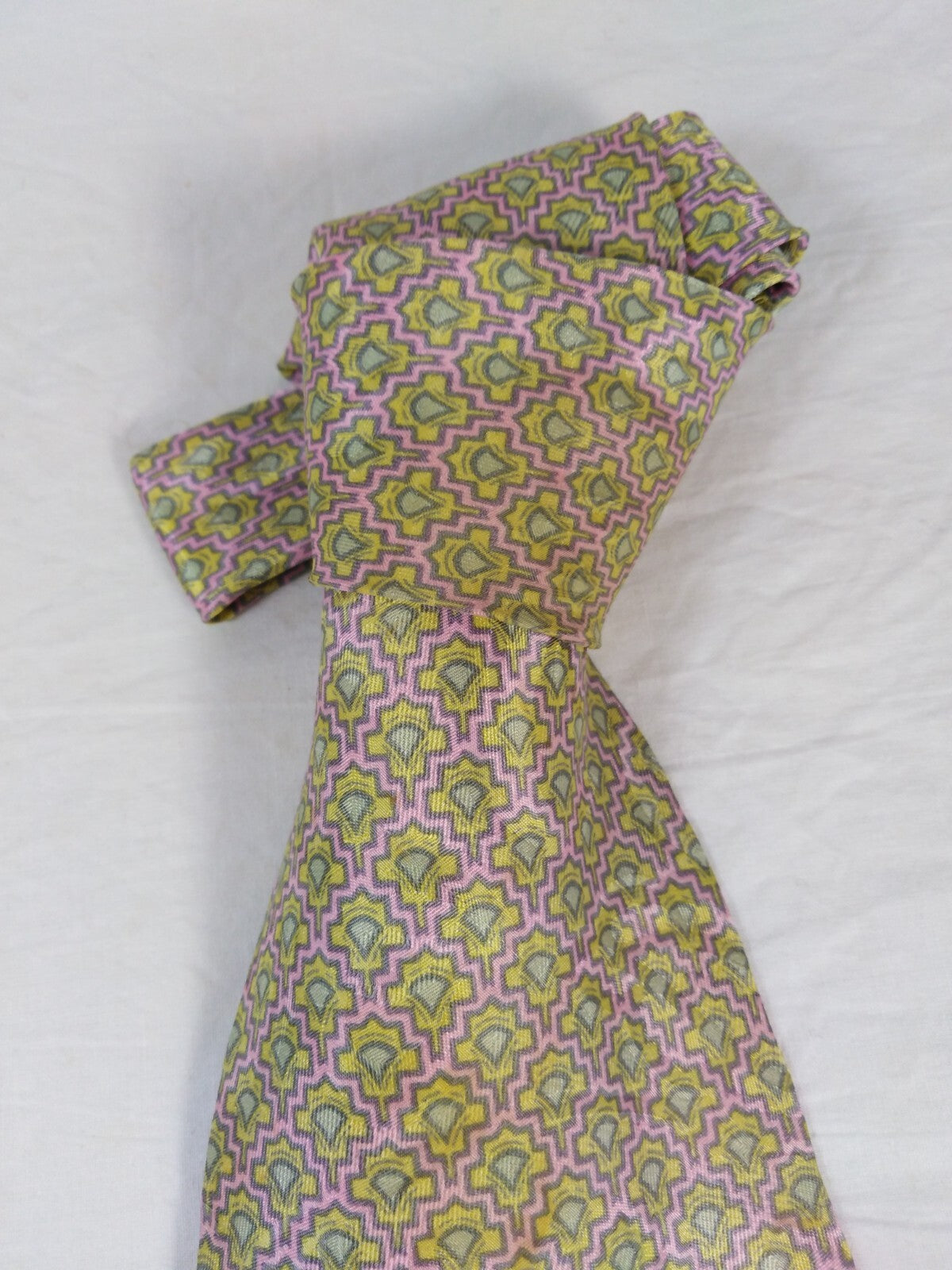 GIORGIO REDAELLI 100%  SILK TIE SETA CRAVATTA NECKTIE MADE IN ITALY