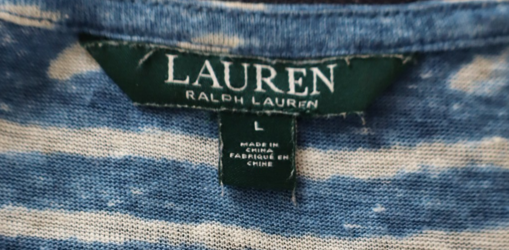 LAUREN RALPH LAUREN  MAGLIA DONNA TG. L WOMAN CASUAL VINTAGE T-SHIRT