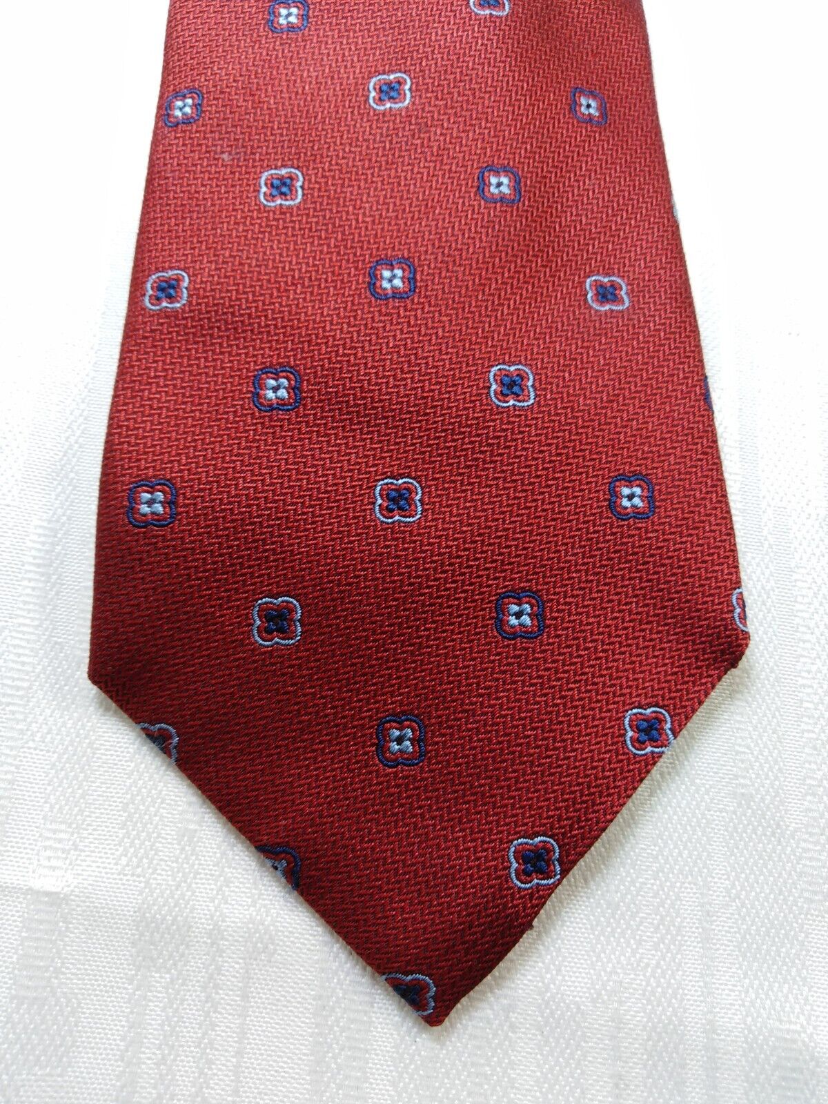 BLUMARINE 100% SILK TIE SETA CRAVATTA NECKTIE MADE IN ITALY CLASSIC