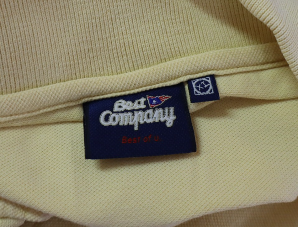 BEST COMPANY MAGLIA POLO UOMO TG. XL MAN COTONE COTTON T-SHIRT CASUAL VINTAGE