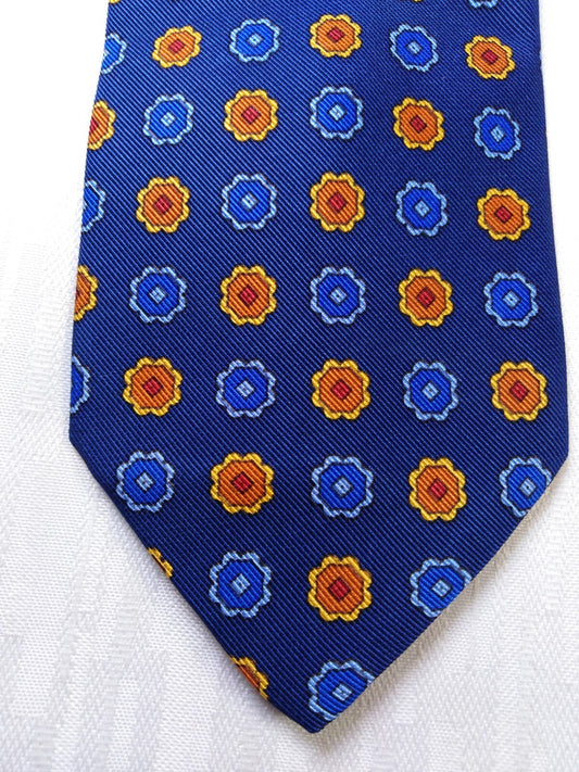 BOGGI MILANO 100% SILK TIE SETA CRAVATTA NECKTIE MADE IN ITALY CLASSIC