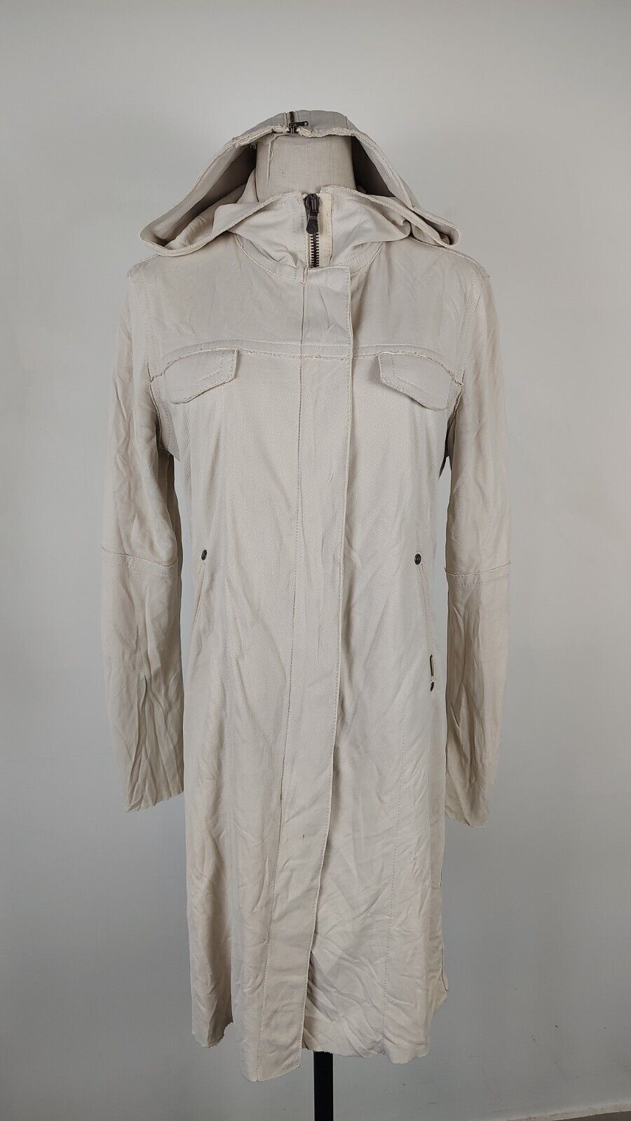 CALVIN KLEIN GIUBBINO CAPPOTTO DONNA Tg S WOMAN CASUAL VINTAGE JACKET