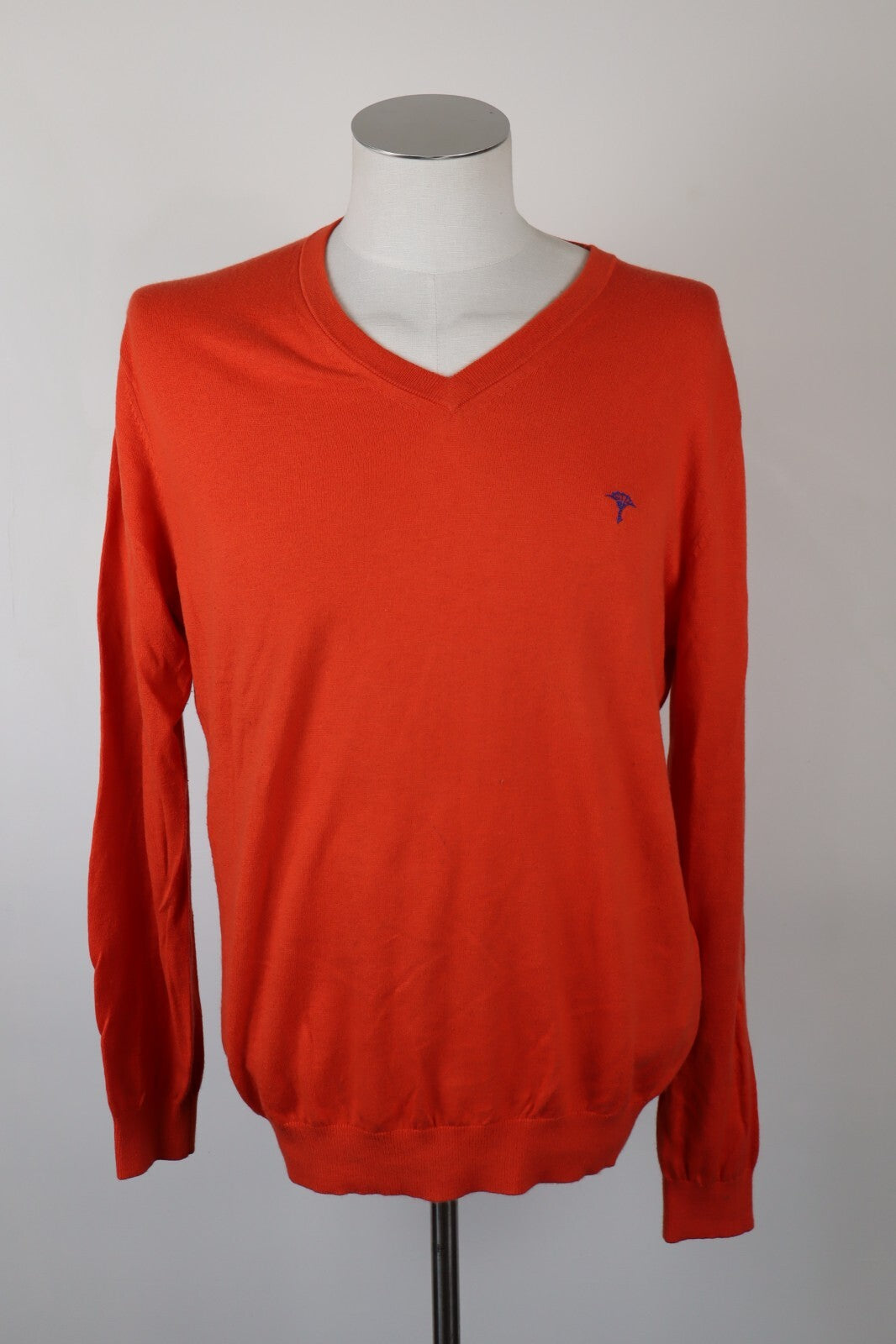 JOOP! MAGLIONE MAGLIA COTONE CASHMERE UOMO TG L MAN SWEATER CASUAL VINTAGE