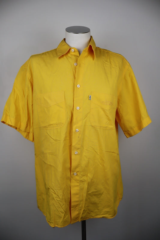 LEVI'S LEVIS CAMICIA UOMO COTONE TG XL MAN CASUAL VINTAGE SHIRT COTTON GIALLO