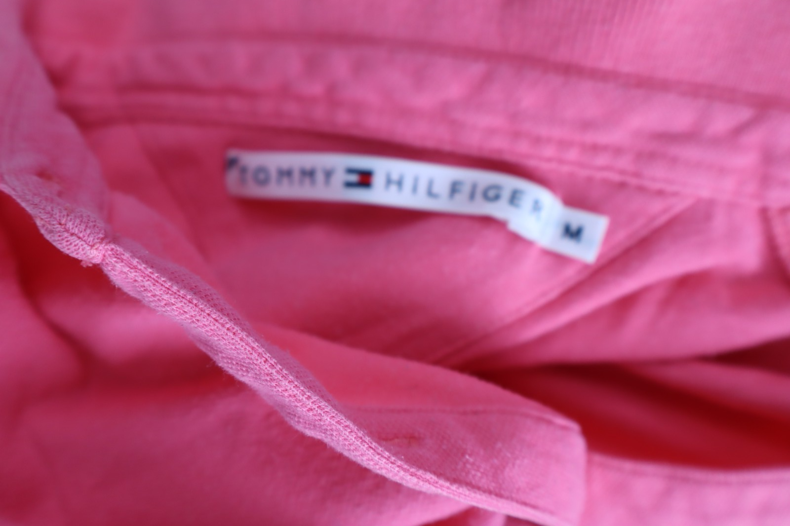 TOMMY HILFIGER DENIM POLO MAGLIA DONNA M WOMAN SHIRT CASUAL VINTAGE LOGO