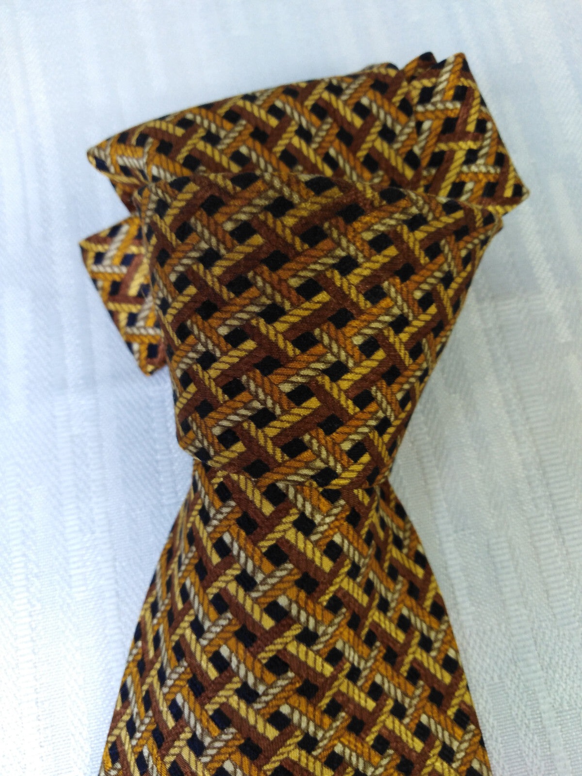 CERRUTI 1881 100% SILK TIE SETA CRAVATTA NECKTIE MADE IN FRANCE