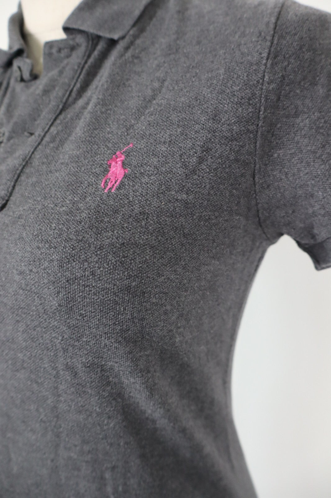 RALPH LAUREN POLO MAGLIA T-SHIRT DONNA COTONE TG S WOMAN CASUAL VINTAGE SKINNY
